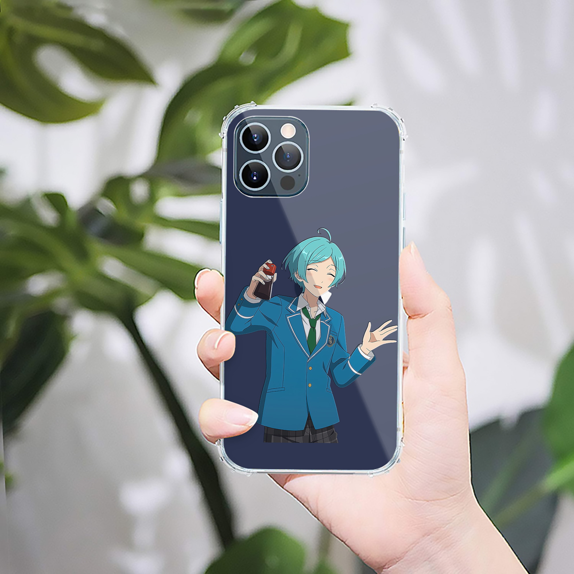 （画像用） あんさんぶるスターズ! Ensemble Stars 【iPhone 12シリーズ対応】透明スマホケース（クリアソフトケース）